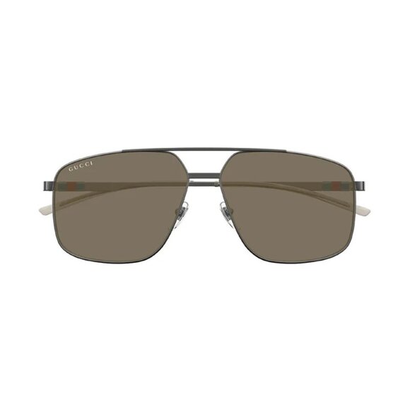 NEW GUCCI SUNGLASSES BROWN MEN EYEWEAR GUCCI - Picture 2 of 3